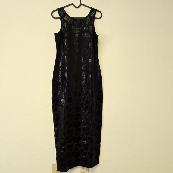 Iron Fist Skullz Club Maxi Dress Black M - Picture 5 of 10